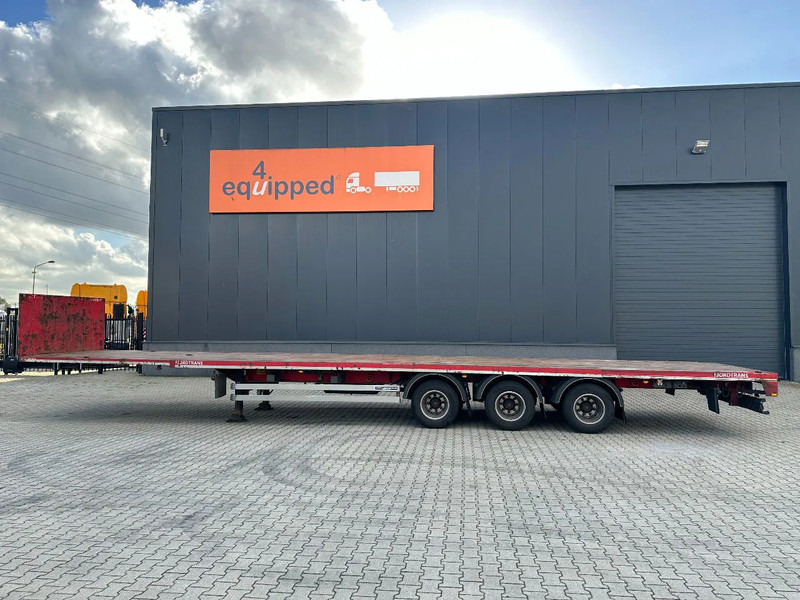 KEL-BERG HEAVY-DUTY MEGA PLATFORM, 1x 40FT / 2x 20FT HECKBÜNDIG, SAF + SCHEIBEBREMSEN, NL Auflieger - Полуприцеп бортовой/ Платформа: фото 2 KEL-BERG HEAVY-DUTY MEGA PLATFORM, 1x 40FT / 2x 20FT HECKBÜNDIG, SAF + SCHEIBEBREMSEN, NL Auflieger - Полуприцеп бортовой/ Платформа: фото 2