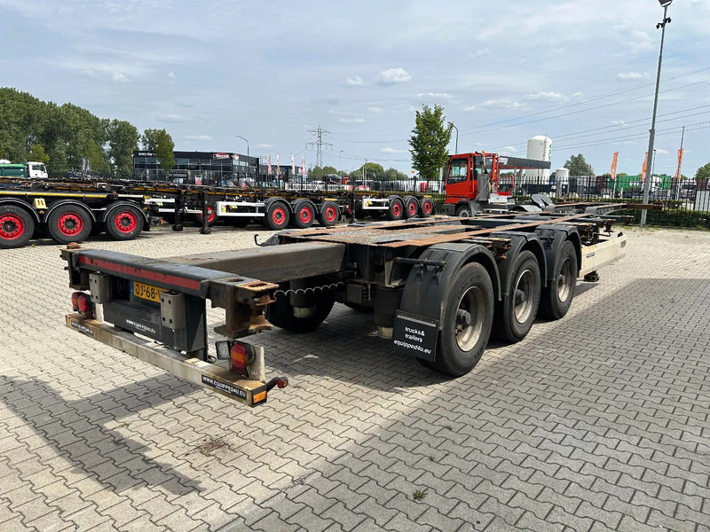 Krone 40FT HC, BPW + drumbrakes, extendable at the rear, NL-chassis - Полуприцеп-контейнеровоз/ Сменный кузов: фото 5 Krone 40FT HC, BPW + drumbrakes, extendable at the rear, NL-chassis - Полуприцеп-контейнеровоз/ Сменный кузов: фото 5