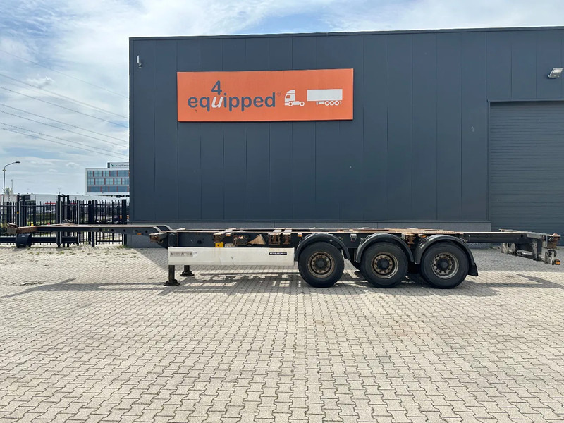 Krone 40FT HC, BPW + drumbrakes, extendable at the rear, NL-chassis - Полуприцеп-контейнеровоз/ Сменный кузов: фото 3 Krone 40FT HC, BPW + drumbrakes, extendable at the rear, NL-chassis - Полуприцеп-контейнеровоз/ Сменный кузов: фото 3