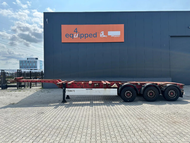 Krone 45FT HC, SAF + disc, extendable front+ rear+ bumper, NL-chassis - Полуприцеп-контейнеровоз/ Сменный кузов: фото 4 Krone 45FT HC, SAF + disc, extendable front+ rear+ bumper, NL-chassis - Полуприцеп-контейнеровоз/ Сменный кузов: фото 4