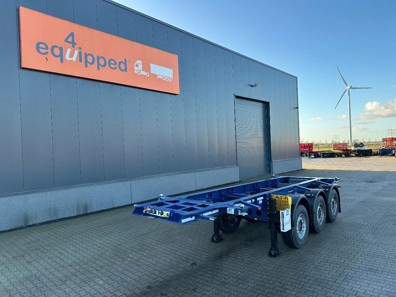 Krone NEW / DIRECT AVAILABLE 20FT ADR-CHASSIS, EMPTY WEIGHT: 3.470kg, DISCBRAKES, LIFTAXLE, 2x available - Полуприцеп-контейнеровоз/ Сменный кузов: фото 1 Krone NEW / DIRECT AVAILABLE 20FT ADR-CHASSIS, EMPTY WEIGHT: 3.470kg, DISCBRAKES, LIFTAXLE, 2x available - Полуприцеп-контейнеровоз/ Сменный кузов: фото 1