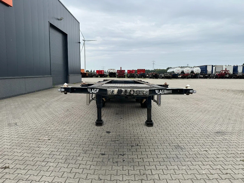 LAG 20FT + 30FT, BPW + DISC, LIFTAXLE, NL-CHASSIS, APK: 01/2026 - Полуприцеп-контейнеровоз/ Сменный кузов: фото 5 LAG 20FT + 30FT, BPW + DISC, LIFTAXLE, NL-CHASSIS, APK: 01/2026 - Полуприцеп-контейнеровоз/ Сменный кузов: фото 5
