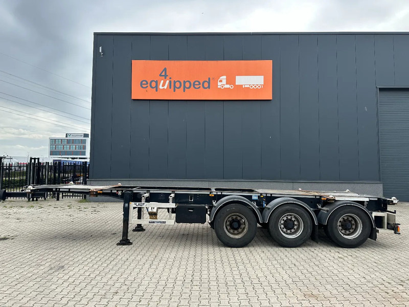 LAG 20FT + 30FT, BPW + DISC, LIFTAXLE, NL-CHASSIS, APK: 01/2026 - Полуприцеп-контейнеровоз/ Сменный кузов: фото 2 LAG 20FT + 30FT, BPW + DISC, LIFTAXLE, NL-CHASSIS, APK: 01/2026 - Полуприцеп-контейнеровоз/ Сменный кузов: фото 2