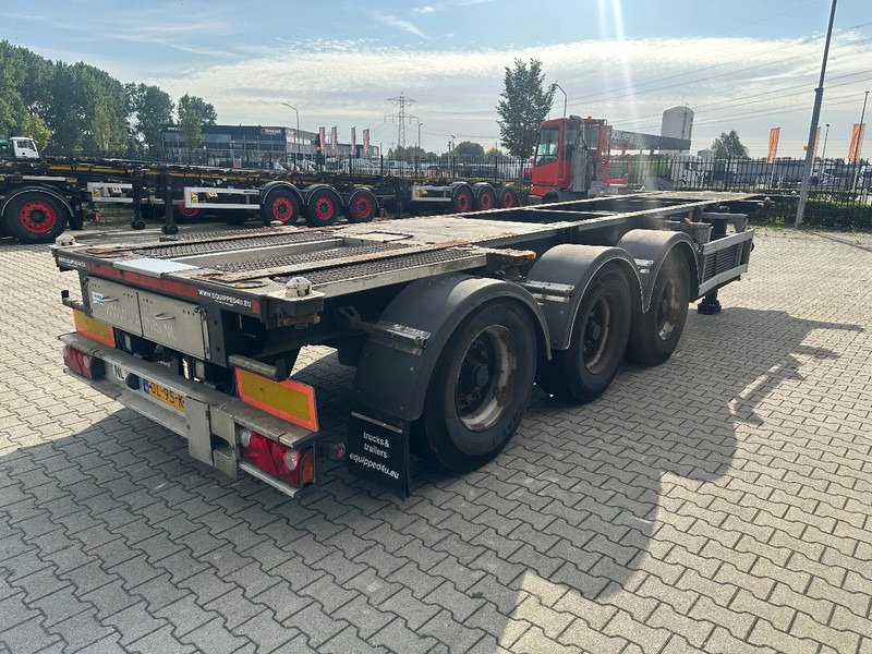 LAG 20FT + 30FT, BPW + DISC, LIFTAXLE, NL-CHASSIS - Полуприцеп-контейнеровоз/ Сменный кузов: фото 3 LAG 20FT + 30FT, BPW + DISC, LIFTAXLE, NL-CHASSIS - Полуприцеп-контейнеровоз/ Сменный кузов: фото 3
