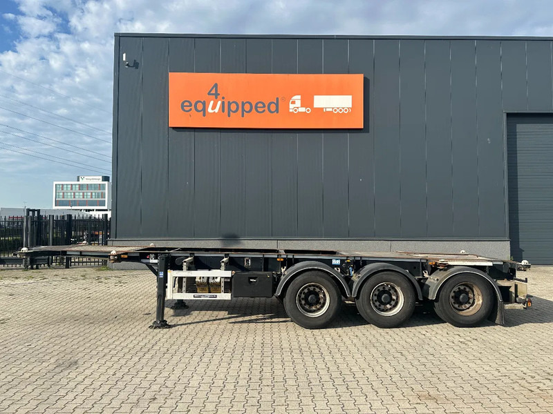 LAG 20FT + 30FT, BPW + DISC, LIFTAXLE, NL-CHASSIS - Полуприцеп-контейнеровоз/ Сменный кузов: фото 2 LAG 20FT + 30FT, BPW + DISC, LIFTAXLE, NL-CHASSIS - Полуприцеп-контейнеровоз/ Сменный кузов: фото 2