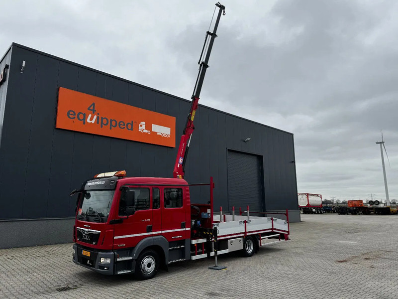 MAN TGL 8.180 Dubbele Cabine (DOKA), HMF535 K3 kraan met slechts 283 uur en 211.164km, EURO-6, oprij-platen, NL-truck, APK: 11/2025 - Автовоз, Автоманипулятор: фото 4 MAN TGL 8.180 Dubbele Cabine (DOKA), HMF535 K3 kraan met slechts 283 uur en 211.164km, EURO-6, oprij-platen, NL-truck, APK: 11/2025 - Автовоз, Автоманипулятор: фото 4