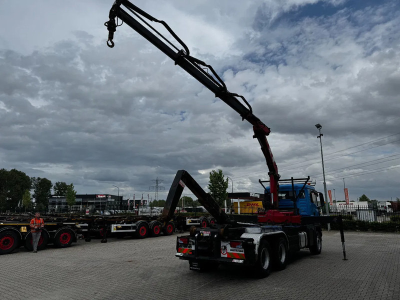 MAN TGS 33.440 6x4, EURO-4, HMF 1823 Crane + VDL HOOK, full spring, manual gearbox, MOT 03/2026 - Крюковой мультилифт, Автоманипулятор: фото 4 MAN TGS 33.440 6x4, EURO-4, HMF 1823 Crane + VDL HOOK, full spring, manual gearbox, MOT 03/2026 - Крюковой мультилифт, Автоманипулятор: фото 4