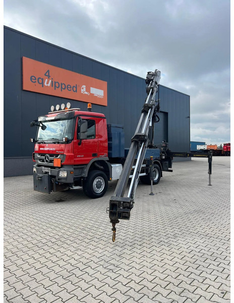 Mercedes-Benz Actros 2046 4x4 / FULL SPRING / HIAB 288 EP 5 HIPRO Crane / EURO-5 - Автоманипулятор: фото 1 Mercedes-Benz Actros 2046 4x4 / FULL SPRING / HIAB 288 EP 5 HIPRO Crane / EURO-5 - Автоманипулятор: фото 1