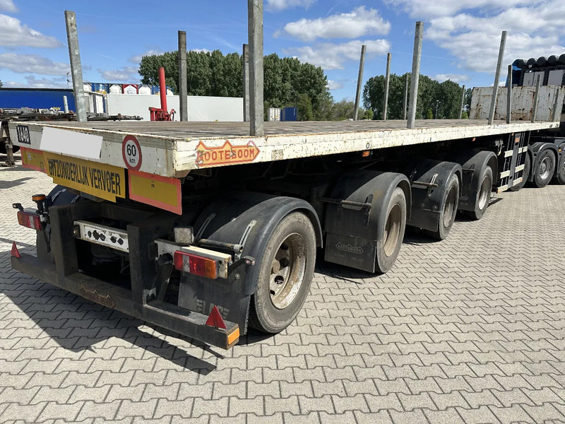 Nooteboom OVB-73-04, 73 tons Ballast trailer, 4 axles, 3 hydraulic steering axles - Полуприцеп бортовой/ Платформа: фото 5 Nooteboom OVB-73-04, 73 tons Ballast trailer, 4 axles, 3 hydraulic steering axles - Полуприцеп бортовой/ Платформа: фото 5