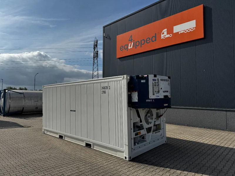 Onbekend NEW (2025) 20FT REEFER CONTAINER (ELECTRIC) THERMOKING WITH 2014 CARRIER DIESEL CLIPGENERATOR - Морской контейнер: фото 1 Onbekend NEW (2025) 20FT REEFER CONTAINER (ELECTRIC) THERMOKING WITH 2014 CARRIER DIESEL CLIPGENERATOR - Морской контейнер: фото 1