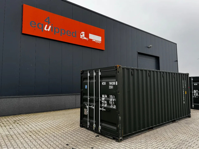 Onbekend TOP 20FT DV 8'6" containers ONE-WAY, 3x available, darkgreen - Морской контейнер: фото 1 Onbekend TOP 20FT DV 8'6" containers ONE-WAY, 3x available, darkgreen - Морской контейнер: фото 1