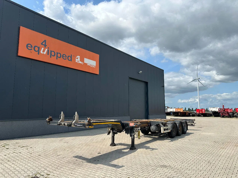 Pacton FLEX XL 45FT HC multi (2x extendable), liftaxle, SAF + DRUM, NL-chassis - Полуприцеп-контейнеровоз/ Сменный кузов: фото 1 Pacton FLEX XL 45FT HC multi (2x extendable), liftaxle, SAF + DRUM, NL-chassis - Полуприцеп-контейнеровоз/ Сменный кузов: фото 1