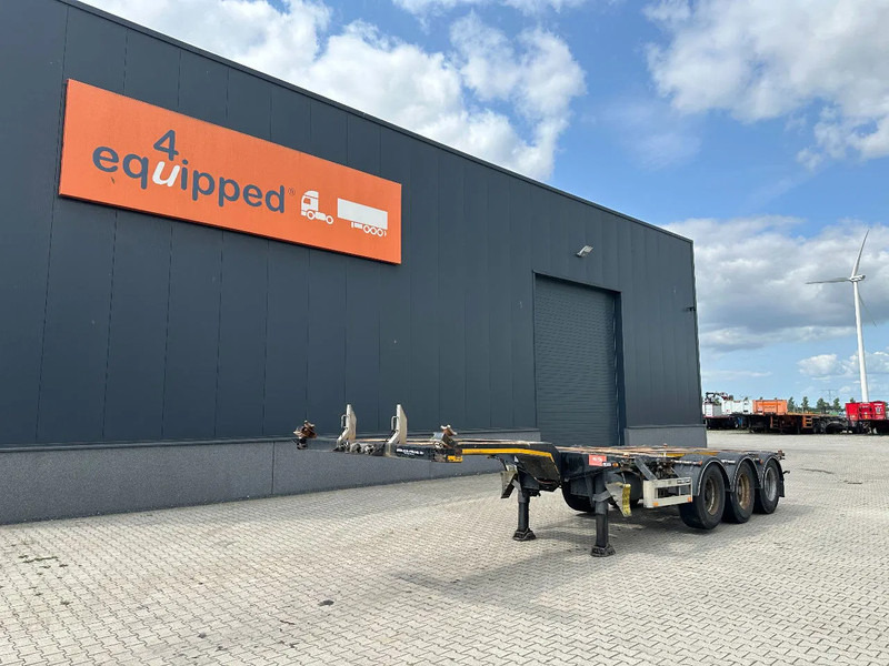 Pacton FLEX XL 45FT HC multi (2x extendable), liftaxle, SAF + DRUM, NL-chassis - Полуприцеп-контейнеровоз/ Сменный кузов: фото 2 Pacton FLEX XL 45FT HC multi (2x extendable), liftaxle, SAF + DRUM, NL-chassis - Полуприцеп-контейнеровоз/ Сменный кузов: фото 2