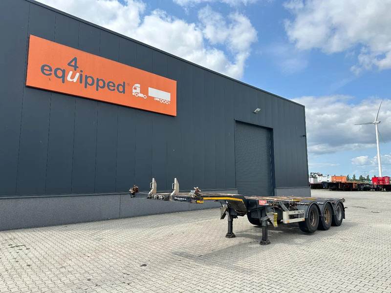 Pacton FLEX XL 45FT HC multi (2x extendable), liftaxle, SAF + DRUM, NL-chassis - Полуприцеп-контейнеровоз/ Сменный кузов: фото 2 Pacton FLEX XL 45FT HC multi (2x extendable), liftaxle, SAF + DRUM, NL-chassis - Полуприцеп-контейнеровоз/ Сменный кузов: фото 2