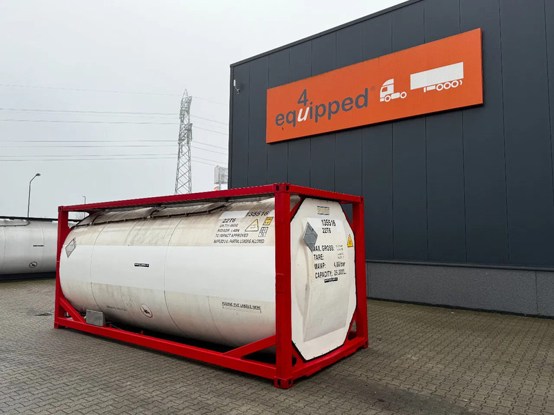 SINGAMAS 20FT ISO, 26.000L/1-COMP/3 BAFFELS/3 manholes, 5Y inspection: 07/2027 - Резервуар для хранения: фото 3 SINGAMAS 20FT ISO, 26.000L/1-COMP/3 BAFFELS/3 manholes, 5Y inspection: 07/2027 - Резервуар для хранения: фото 3