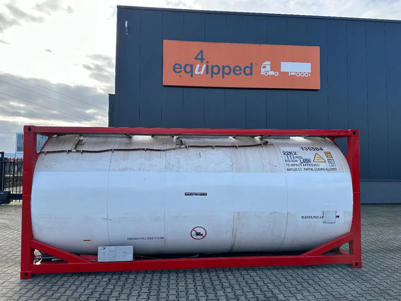 SINGAMAS 20FT ISO, 26.000L/1-COMP/3 BAFFELS/3 manholes, ADR inspectio valid till: 07/2025 - Танк-контейнер: фото 2 SINGAMAS 20FT ISO, 26.000L/1-COMP/3 BAFFELS/3 manholes, ADR inspectio valid till: 07/2025 - Танк-контейнер: фото 2