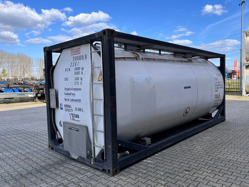 SINGAMAS TOP: Food grade, 25.000L, foodgrade, insp. till 07/2026 - Резервуар для хранения: фото 3 SINGAMAS TOP: Food grade, 25.000L, foodgrade, insp. till 07/2026 - Резервуар для хранения: фото 3
