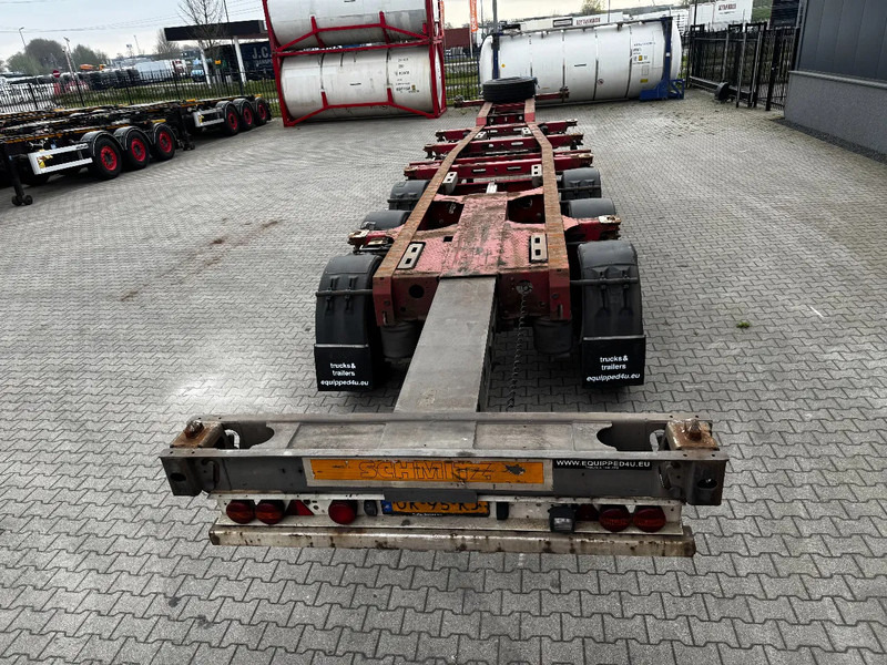 Schmitz Cargobull 40FT HC-chassis, disc, liftaxle, extendable at the rear, WITH WORK!!! - Полуприцеп-контейнеровоз/ Сменный кузов: фото 5 Schmitz Cargobull 40FT HC-chassis, disc, liftaxle, extendable at the rear, WITH WORK!!! - Полуприцеп-контейнеровоз/ Сменный кузов: фото 5