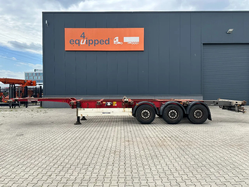 Schmitz Cargobull SCF 24 G MX 40FT HC-chassis, discbrakes, liftaxle, extendable at the rear, NL-chassis - Полуприцеп-контейнеровоз/ Сменный кузов: фото 3 Schmitz Cargobull SCF 24 G MX 40FT HC-chassis, discbrakes, liftaxle, extendable at the rear, NL-chassis - Полуприцеп-контейнеровоз/ Сменный кузов: фото 3