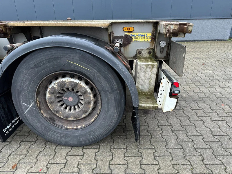 Полуприцеп-контейнеровоз/ Сменный кузов TURBO'S HOET 20FT/30FT, ADR (FL, AT), empty weight: 3.720kg, liftaxle, SAF disc: фото 12