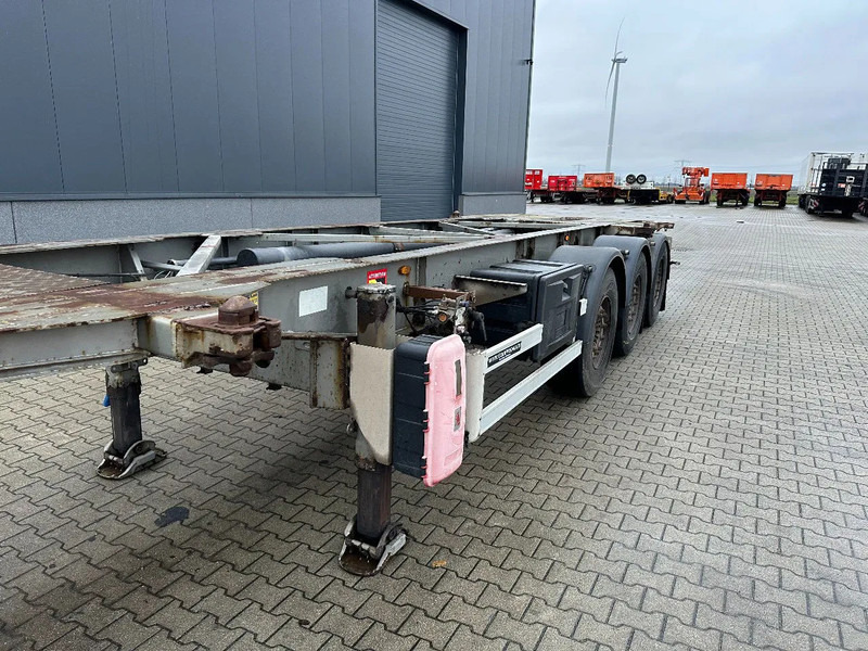 Полуприцеп-контейнеровоз/ Сменный кузов TURBO'S HOET 20FT/30FT, ADR (FL, AT), empty weight: 3.720kg, liftaxle, SAF disc: фото 10