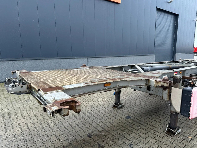 Полуприцеп-контейнеровоз/ Сменный кузов TURBO'S HOET 20FT/30FT, ADR (FL, AT), empty weight: 3.720kg, liftaxle, SAF disc: фото 8