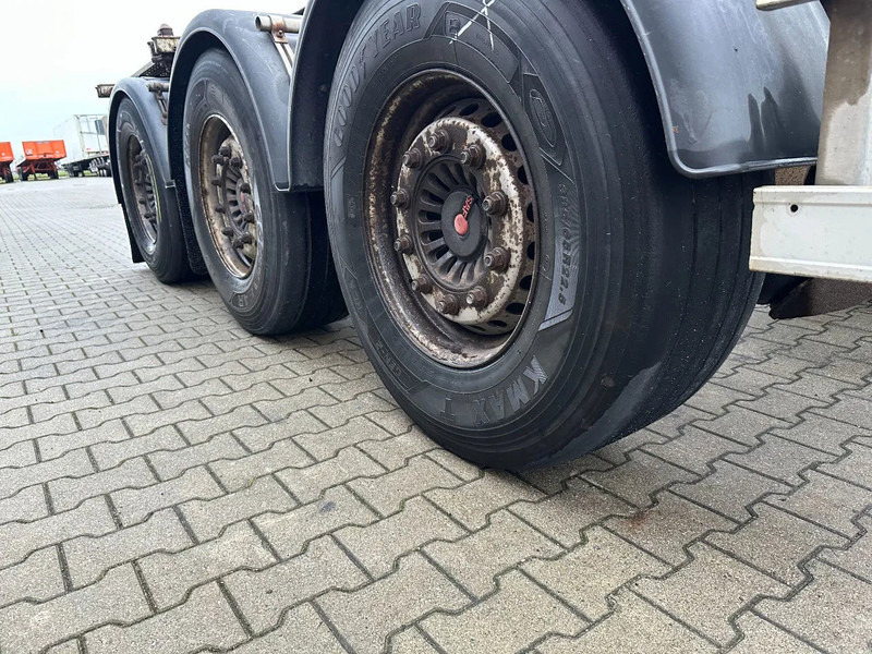 Полуприцеп-контейнеровоз/ Сменный кузов TURBO'S HOET 20FT/30FT, ADR (FL, AT), empty weight: 3.720kg, liftaxle, SAF disc: фото 15