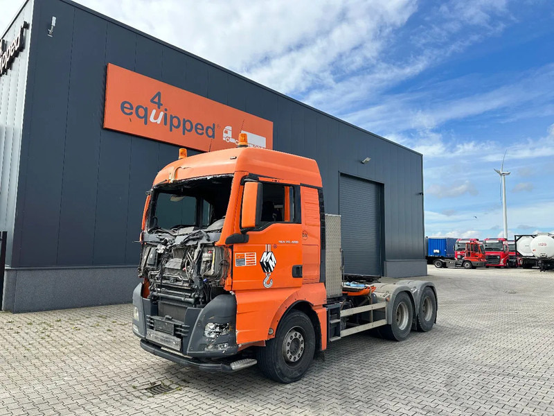 MAN TGX 26.480 6x4, MANUAL GEARBOX, ONLY CABIN DAMAGE, 231.000KM - Тягач: фото 1 MAN TGX 26.480 6x4, MANUAL GEARBOX, ONLY CABIN DAMAGE, 231.000KM - Тягач: фото 1