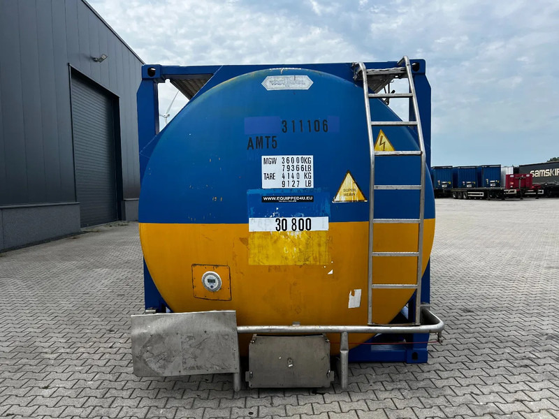 Van Hool 20FT SWAPBODY 30.800L, UN PORTABLE, T7, 5Y ADR- + CSC inspection: 02/2026 - Резервуар для хранения: фото 4 Van Hool 20FT SWAPBODY 30.800L, UN PORTABLE, T7, 5Y ADR- + CSC inspection: 02/2026 - Резервуар для хранения: фото 4