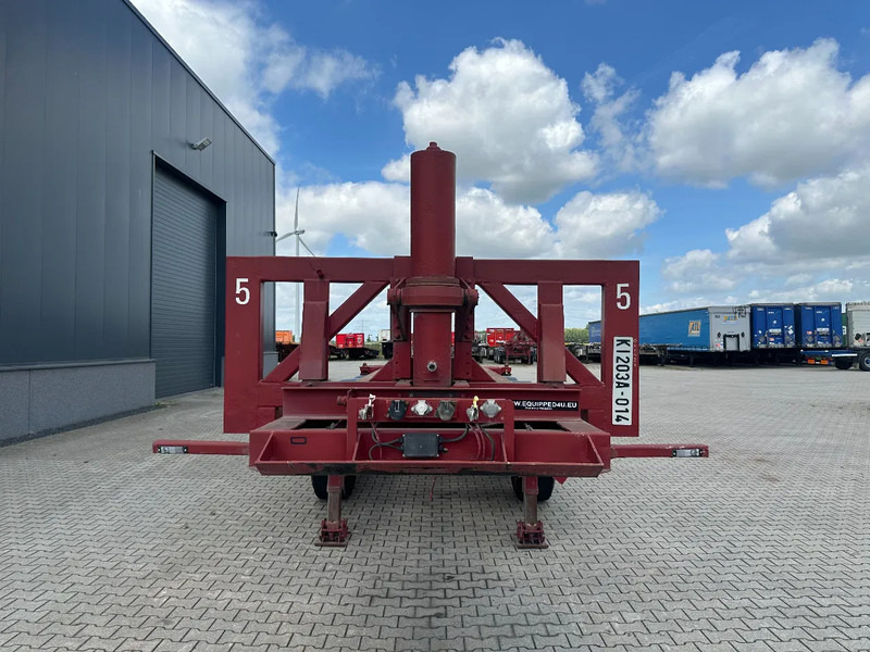 Полуприцеп-контейнеровоз/ Сменный кузов Van Hool 3 AXLE 20FT KIEP-CHASSIS, BPW + TROMMELREMMEN: фото 8