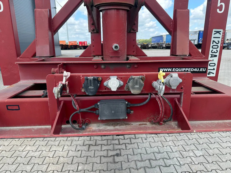 Полуприцеп-контейнеровоз/ Сменный кузов Van Hool 3 AXLE 20FT KIEP-CHASSIS, BPW + TROMMELREMMEN: фото 14