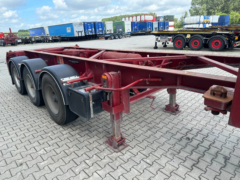 Полуприцеп-контейнеровоз/ Сменный кузов Van Hool 3 AXLE 20FT KIEP-CHASSIS, BPW + TROMMELREMMEN: фото 15