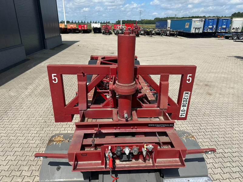 Полуприцеп-контейнеровоз/ Сменный кузов Van Hool 3 AXLE 20FT KIEP-CHASSIS, BPW + TROMMELREMMEN: фото 9