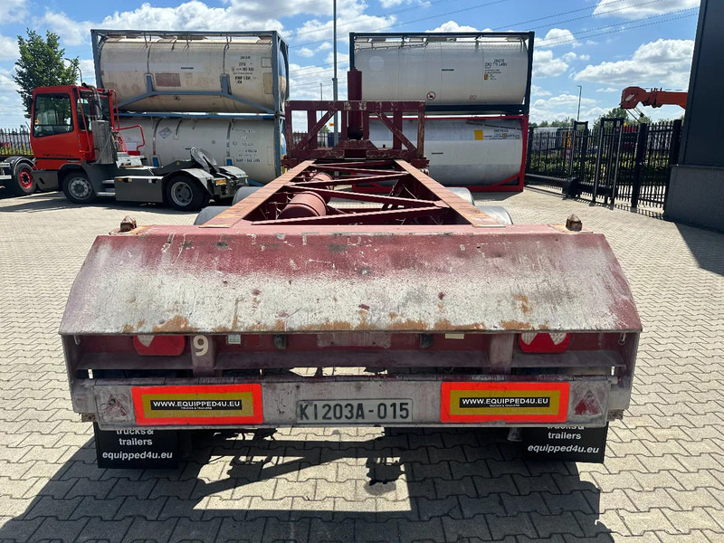 Van Hool 3 AXLE 20FT TIPPING-CHASSIS, BPW + DRUMBRAKES - Полуприцеп-контейнеровоз/ Сменный кузов: фото 4 Van Hool 3 AXLE 20FT TIPPING-CHASSIS, BPW + DRUMBRAKES - Полуприцеп-контейнеровоз/ Сменный кузов: фото 4