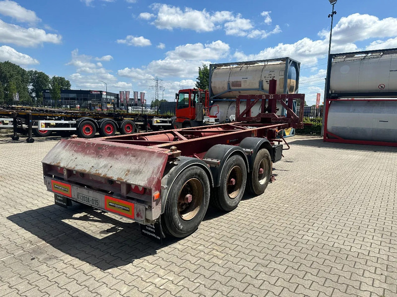 Van Hool 3 AXLE 20FT TIPPING-CHASSIS, BPW + DRUMBRAKES - Полуприцеп-контейнеровоз/ Сменный кузов: фото 3 Van Hool 3 AXLE 20FT TIPPING-CHASSIS, BPW + DRUMBRAKES - Полуприцеп-контейнеровоз/ Сменный кузов: фото 3