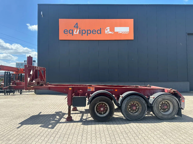 Van Hool 3 AXLE 20FT TIPPING-CHASSIS, BPW + DRUMBRAKES - Полуприцеп-контейнеровоз/ Сменный кузов: фото 2 Van Hool 3 AXLE 20FT TIPPING-CHASSIS, BPW + DRUMBRAKES - Полуприцеп-контейнеровоз/ Сменный кузов: фото 2