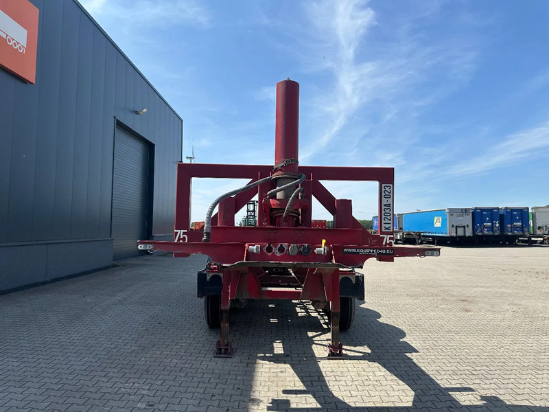 Van Hool 3 AXLE 20FT TIPPING-CHASSIS, BPW + disc, liftaxle, steering axle, BROKEN HYVA-CYLINDER - Полуприцеп-контейнеровоз/ Сменный кузов: фото 5 Van Hool 3 AXLE 20FT TIPPING-CHASSIS, BPW + disc, liftaxle, steering axle, BROKEN HYVA-CYLINDER - Полуприцеп-контейнеровоз/ Сменный кузов: фото 5