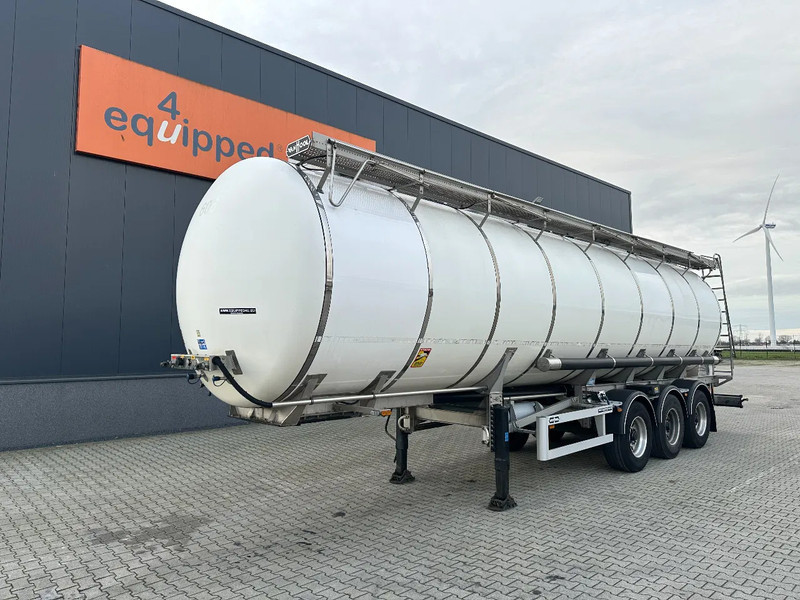 Van Hool FOOD / 39.000L / 3-COMP / INOX / NL-trailer / APK: 07/2026 - Полуприцеп-цистерна: фото 1 Van Hool FOOD / 39.000L / 3-COMP / INOX / NL-trailer / APK: 07/2026 - Полуприцеп-цистерна: фото 1