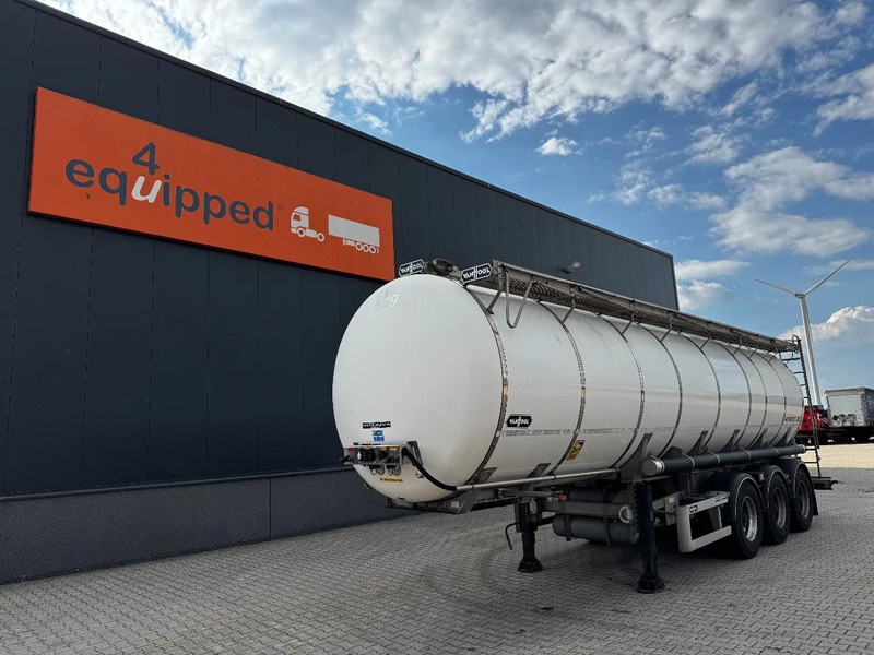 Van Hool FOOD / RVS chassis / empty weight 5.860kg / 29.500L / 1-COMP / 1 -BAFFLE / DISC / NL / APK - Полуприцеп-цистерна: фото 1 Van Hool FOOD / RVS chassis / empty weight 5.860kg / 29.500L / 1-COMP / 1 -BAFFLE / DISC / NL / APK - Полуприцеп-цистерна: фото 1