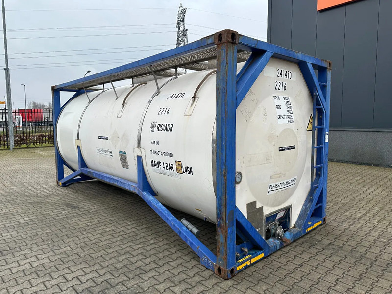 Welfit Oddy 20FT ISO, 23.910L / 1-COMP. , T11, valid 5Y inspection till 03/2026 - Резервуар для хранения: фото 3 Welfit Oddy 20FT ISO, 23.910L / 1-COMP. , T11, valid 5Y inspection till 03/2026 - Резервуар для хранения: фото 3