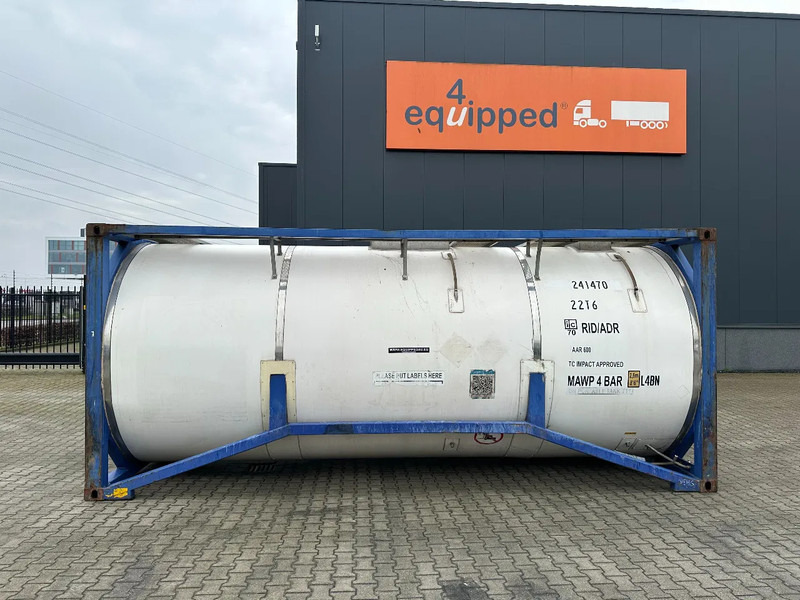 Welfit Oddy 20FT ISO, 23.910L / 1-COMP. , T11, valid 5Y inspection till 03/2026 - Резервуар для хранения: фото 2 Welfit Oddy 20FT ISO, 23.910L / 1-COMP. , T11, valid 5Y inspection till 03/2026 - Резервуар для хранения: фото 2