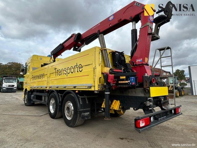DAF XF 480/HMF 2530 L-CR Kran/Lenk/Lift/Baustoff - Грузовик бортовой/ Платформа: фото 4 DAF XF 480/HMF 2530 L-CR Kran/Lenk/Lift/Baustoff - Грузовик бортовой/ Платформа: фото 4