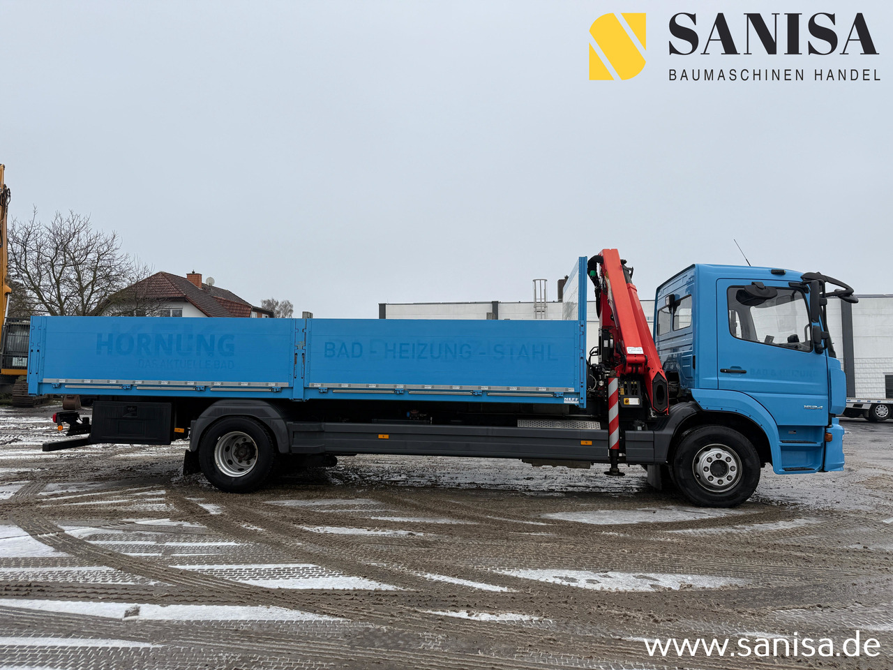 MERCEDES-BENZ Atego 1524/Palfinger PK 9.501/Funk - Грузовик бортовой/ Платформа, Автоманипулятор: фото 2 MERCEDES-BENZ Atego 1524/Palfinger PK 9.501/Funk - Грузовик бортовой/ Платформа, Автоманипулятор: фото 2