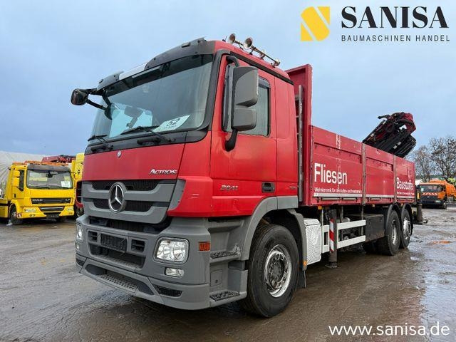 Mercedes-Benz Actros 2541/Kran/PK 34002-SH E/FlyJib/Funk/31Met - Грузовик бортовой/ Платформа: фото 1 Mercedes-Benz Actros 2541/Kran/PK 34002-SH E/FlyJib/Funk/31Met - Грузовик бортовой/ Платформа: фото 1