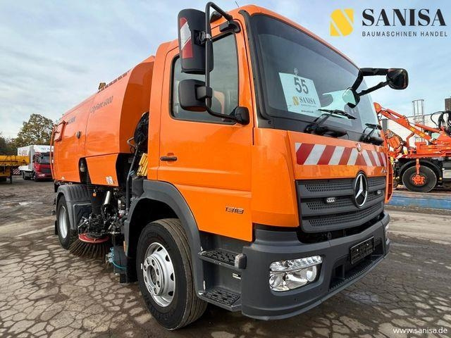 Mercedes-Benz Atego 1318/Bucher CityFant 6000 - Подметально-уборочная машина: фото 1 Mercedes-Benz Atego 1318/Bucher CityFant 6000 - Подметально-уборочная машина: фото 1
