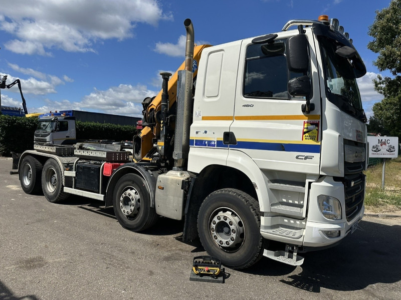 DAF CF 480 8x4 HOOKLIFT + CRANE (19m!) EFFER 205 / 6S + WINCH - RETARDER - *165.000km* - VERY NICE - Автоманипулятор: фото 2 DAF CF 480 8x4 HOOKLIFT + CRANE (19m!) EFFER 205 / 6S + WINCH - RETARDER - *165.000km* - VERY NICE - Автоманипулятор: фото 2