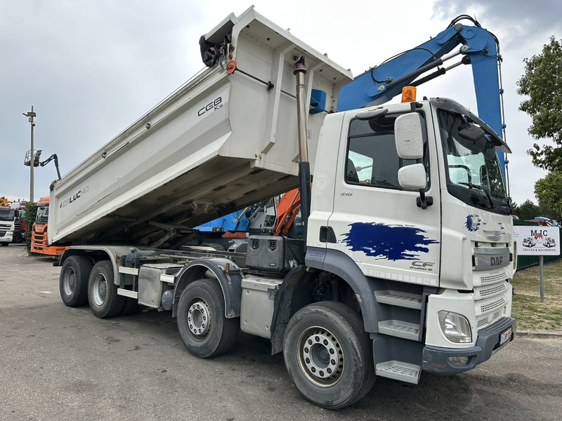 DAF CF 510 8x4 TIPPER - RETARDER - *334.000km* - 510HP~13L - MANUAL - BIG AXLES / HUB REDUCTION 13T - CRAMARO EL. COVER - Самосвал: фото 1 DAF CF 510 8x4 TIPPER - RETARDER - *334.000km* - 510HP~13L - MANUAL - BIG AXLES / HUB REDUCTION 13T - CRAMARO EL. COVER - Самосвал: фото 1