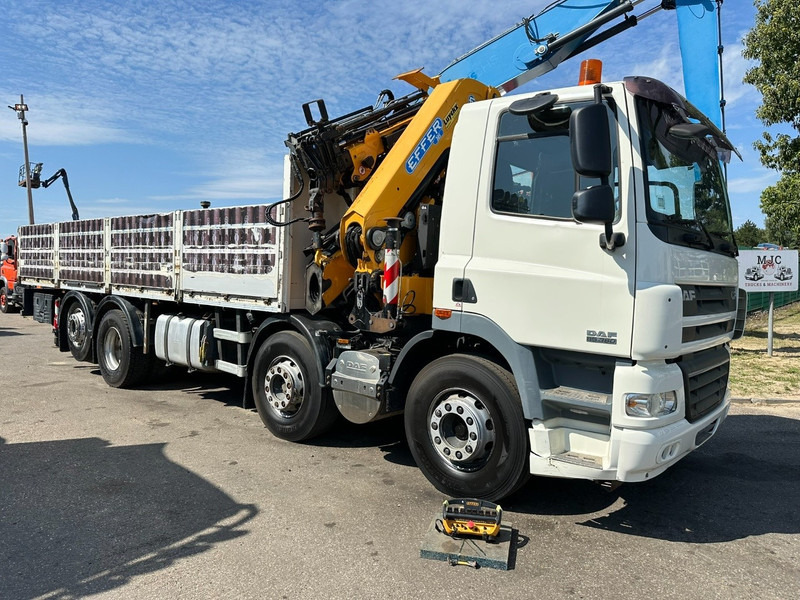 DAF CF 85.360 8x2 + CRANE (25m!) EFFER 305 6S + JIB 4S + ROTATOR - PLATORM 7m60 - LIFT + STEERING AXLE - EURO 5 - BE - Автоманипулятор: фото 2 DAF CF 85.360 8x2 + CRANE (25m!) EFFER 305 6S + JIB 4S + ROTATOR - PLATORM 7m60 - LIFT + STEERING AXLE - EURO 5 - BE - Автоманипулятор: фото 2