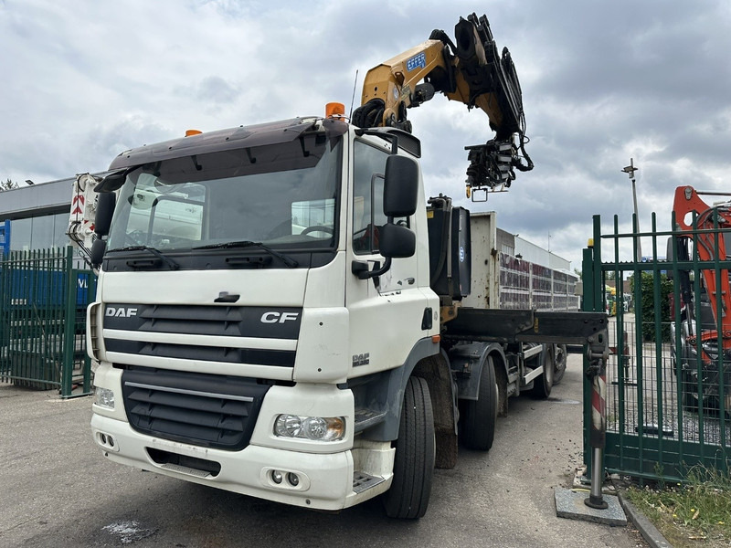 DAF CF 85.360 8x2 + KRAN (25m!) EFFER 305 6S + JIB 4S + ROTATOR - PLATORM 7m60 - LIFT + STEERING AXLE - EURO 5 - BE - Грузовик бортовой/ Платформа, Автоманипулятор: фото 4 DAF CF 85.360 8x2 + KRAN (25m!) EFFER 305 6S + JIB 4S + ROTATOR - PLATORM 7m60 - LIFT + STEERING AXLE - EURO 5 - BE - Грузовик бортовой/ Платформа, Автоманипулятор: фото 4