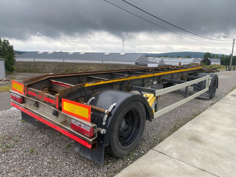 GS Meppel AC2000 - 20T CONTAINER AANHANGWAGEN / PORTE CONTAINER - AIR SUSPENSION - Прицеп-контейнеровоз/ Сменный кузов: фото 2 GS Meppel AC2000 - 20T CONTAINER AANHANGWAGEN / PORTE CONTAINER - AIR SUSPENSION - Прицеп-контейнеровоз/ Сменный кузов: фото 2